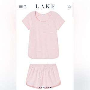 Striped Pink Sleepwear Set